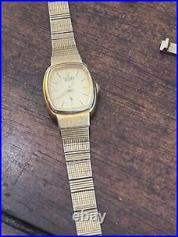 Vintage Watch Lot Wittnauer Citizen Waltham Ladies Picard Repair Parts Gold 10K
