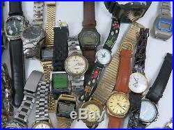 Vintage Watch Lot for Parts or Repair 132pc Omega Swiss Mens Ladies Retro