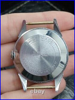 Vintage Watch Mentor 7 Jewels Antimagnetic, Not Working, For Parts Or Repair Vintage Watch Mentor 7 Jewels Antimagnetic, Not Working, For Parts Or Repair