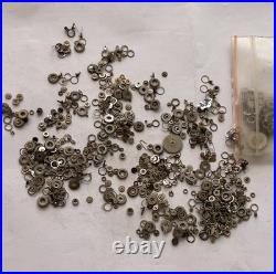 Vintage Watch Parts Lot Mixed Gears Cogs Wheels Watchmaker Repair Scrap Bulk