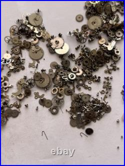 Vintage Watch Parts Lot Mixed Gears Cogs Wheels Watchmaker Repair Scrap Bulk