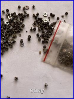 Vintage Watch Parts Lot Mixed Gears Cogs Wheels Watchmaker Repair Scrap Bulk