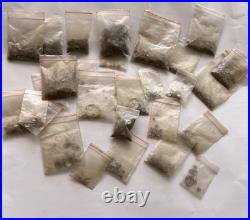 Vintage Watch Parts Lot Mixed Gears Cogs Wheels Watchmaker Repair Scrap Bulk