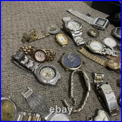 Vintage Watches Job Lot Parts/ Repair 3.8kg Watch Lot As is Faulty Lot