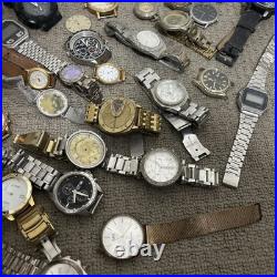 Vintage Watches Job Lot Parts/ Repair 3.8kg Watch Lot As is Faulty Lot