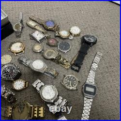 Vintage Watches Job Lot Parts/ Repair 3.8kg Watch Lot As is Faulty Lot