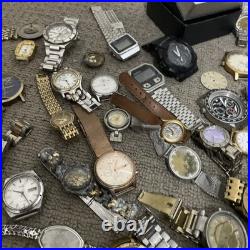 Vintage Watches Job Lot Parts/ Repair 3.8kg Watch Lot As is Faulty Lot