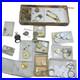 Vintage Watchmaker Repair Lot Rare Antique Movements Parts Dials