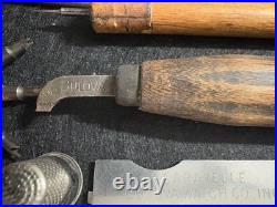 Vintage Watchmaker Tool Lot Levin Bulova Karat Horology Repair Lathe Parts Vintage Watchmaker Tool Lot Levin Bulova Karat Horology Repair Lathe Parts
