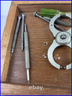 Vintage Watchmaker Tools Lot Watch Clock Repair Parts Washers Springs