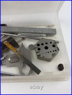 Vintage Watchmaker Tools Lot Watch Clock Repair Parts Washers Springs