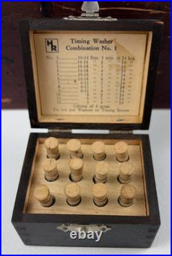 Vintage Watchmaker Tools Lot Watch Clock Repair Parts Washers Springs