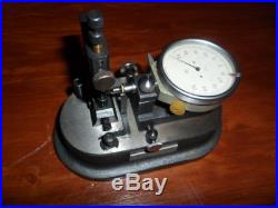Vintage Watchmaker's Watch Repair Tool check the runout of cylindrical parts
