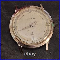 Vintage Wittnauer Wrist Watch 10k Gold Filled RARE Triangle Hands Parts/Repair Vintage Wittnauer Wrist Watch 10k Gold Filled RARE Triangle Hands Parts/Repair