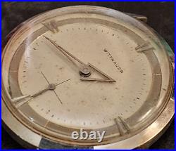 Vintage Wittnauer Wrist Watch 10k Gold Filled RARE Triangle Hands Parts/Repair Vintage Wittnauer Wrist Watch 10k Gold Filled RARE Triangle Hands Parts/Repair