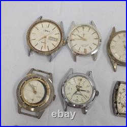 Vintage Wrist Watch Lot 16 Untested AS-IS Parts/Repair Mechanical / Quartz