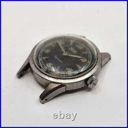 Vintage Wyler Incaflex Dynawind Black Dial Manual Watch PARTS REPAIR