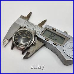 Vintage Wyler Incaflex Dynawind Black Dial Manual Watch PARTS REPAIR