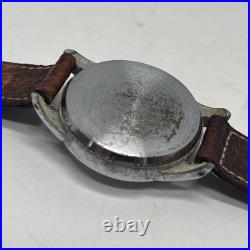 Vintage Yale Tuffy Watch, Leather Band, Swiss Made Original Case Parts Or Repair Vintage Yale Tuffy Watch, Leather Band, Swiss Made Original Case Parts Or Repair