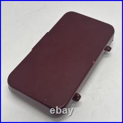 Vintage Yale Tuffy Watch, Leather Band, Swiss Made Original Case Parts Or Repair