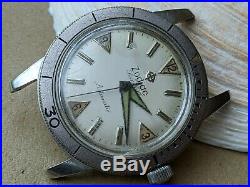 Vintage Zodiac Sea Wolf Diver withSwiss Only Dial, Signed Crown FOR PARTS/REPAIR
