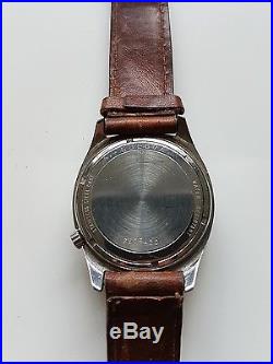 Vintage bulova accutron 218 Railroad not working for parts or repair