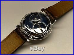 Vintage bulova accutron spaceview stainless steel as is for parts or repair