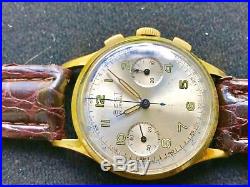 Vintage chronograph by Wakmann, Valjoux 7730 for parts or repair