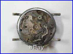 Vintage imperial 2-Register Chronograph Venus 170 watch parts/repair ww-87
