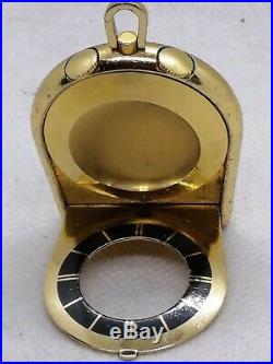 Vintage jaeger le coultre memovox Alarm Travel Type For Repair or for Parts