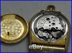 Vintage jaeger le coultre memovox Alarm Travel Type For Repair or for Parts
