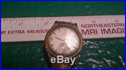 Vintage men's Omega 10k gold filled automatic windup watch parts or repair 1974