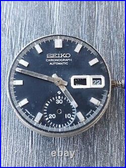 Vintage men's Seiko 6139 automatic chronograph movement parts or repair