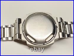 Vintage pulsar led stainless steel watch as is for parts or repair