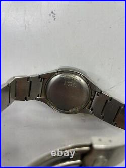Vintage pulsar p4 stainless steel for parts or repair time computer inc usa