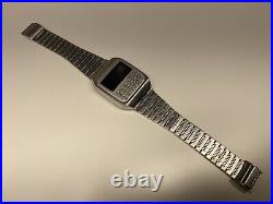 Vintage seiko digital calculator watch as is for parts or repair