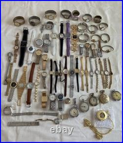 Vintage to Now Men's Women's Watch Lot Untested Parts or Repair