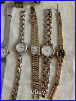 Vintage to Now Men's Women's Watch Lot Untested Parts or Repair