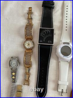 Vintage to Now Men's Women's Watch Lot Untested Parts or Repair