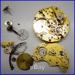 Vintage wakmann Chronograph Valjoux 72c 730 Partial Movement Parts Repairs