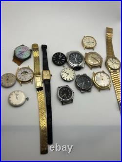 Vintage watch lot parts /repair seiko, elgin, citizen. Ect