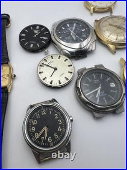Vintage watch lot parts /repair seiko, elgin, citizen. Ect