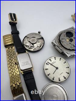 Vintage watch lot parts /repair seiko, elgin, citizen. Ect