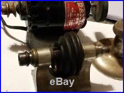 Vintage watchmakers estates tools lathe motor tool parts lot for repair #1