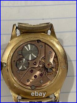 Vtg 1959 Cal 511 Gold Plated Omega Watch, Plaque G20 Parts/ Repair