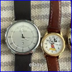 Vtg. 20 Watches Lot Parts/Repair Timex/Bulova/Mathey Tissot/Skagen/Lorus/Benrus