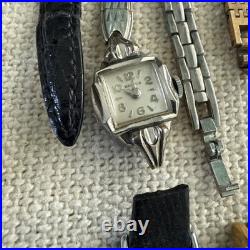 Vtg. 20 Watches Lot Parts/Repair Timex/Bulova/Mathey Tissot/Skagen/Lorus/Benrus