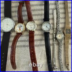 Vtg. 20 Watches Lot Parts/Repair Timex/Bulova/Mathey Tissot/Skagen/Lorus/Benrus