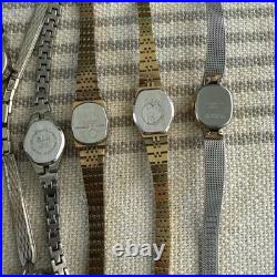 Vtg. 20 Watches Lot Parts/Repair Timex/Bulova/Mathey Tissot/Skagen/Lorus/Benrus