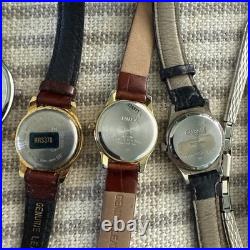 Vtg. 20 Watches Lot Parts/Repair Timex/Bulova/Mathey Tissot/Skagen/Lorus/Benrus